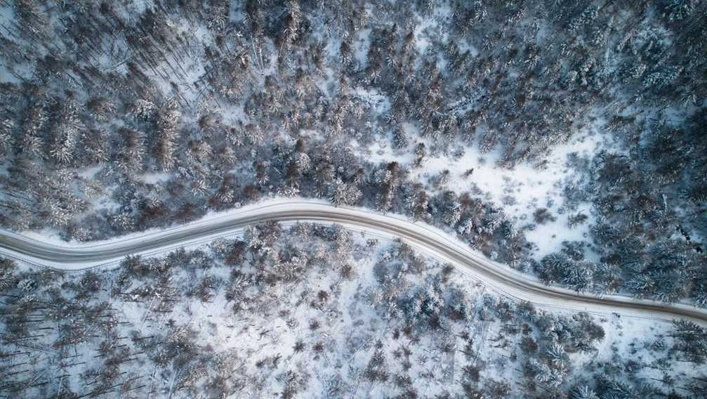 陕西宁陕：雪后风光