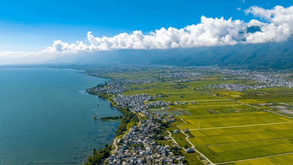 苍山洱海风景如画