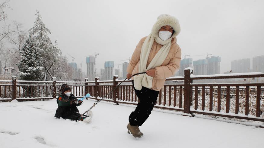 我国多地降雪