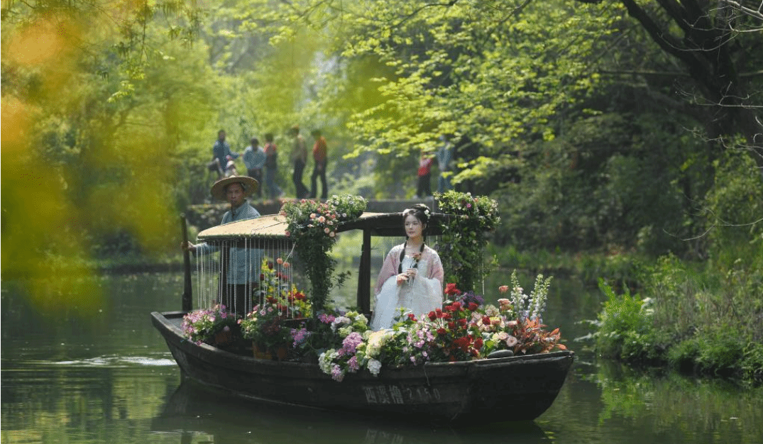 西溪湿地：春光明媚醉游人