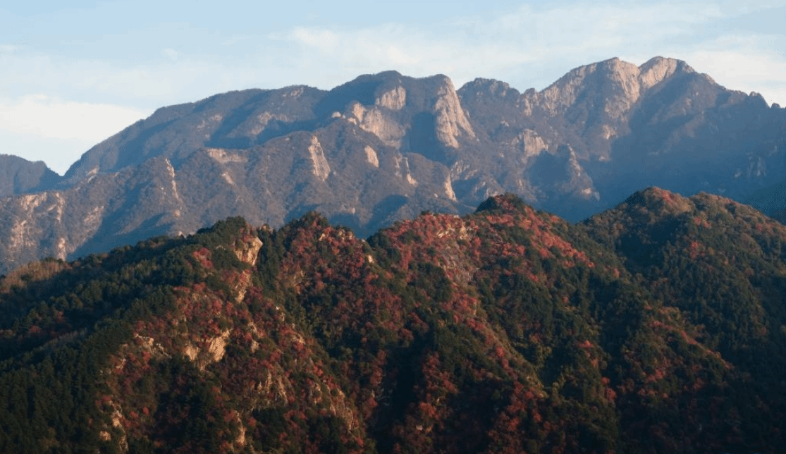 秦岭秋色