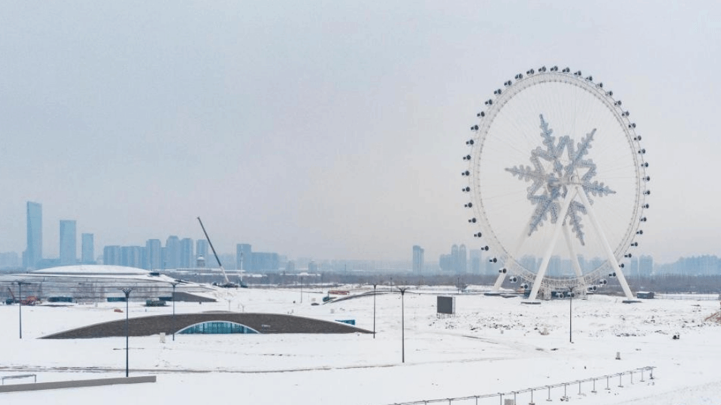 雪后冰城换银装