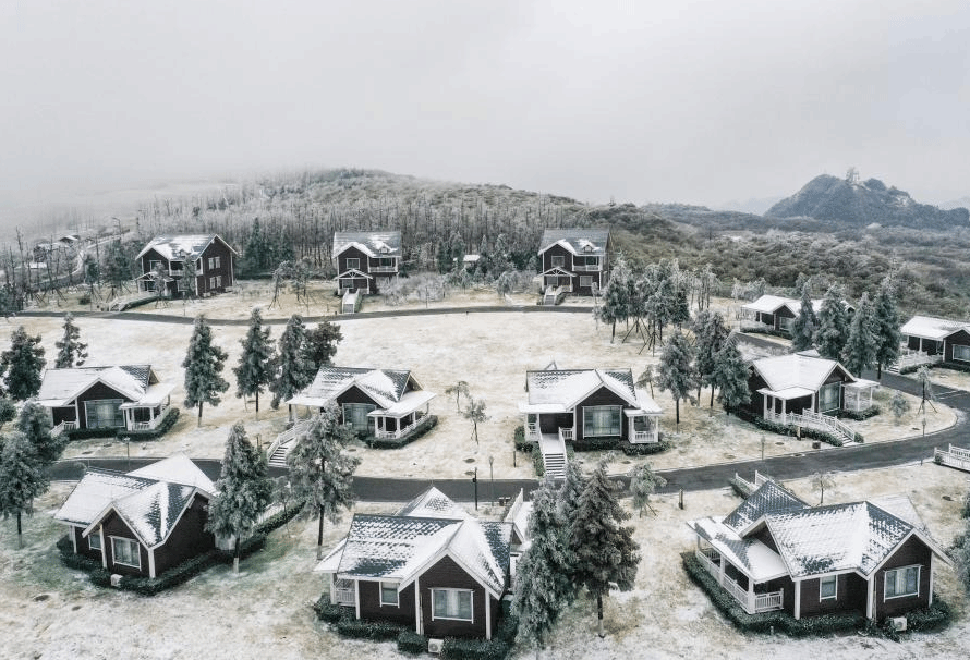 重庆川河盖：雪后美如画