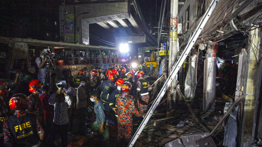 孟加拉国首都一建筑发生爆炸至少7人死亡