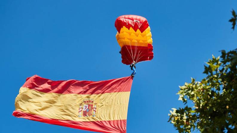 西班牙庆祝国庆日