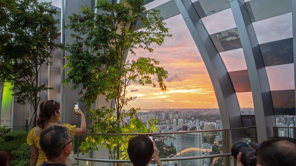 新加坡：欣赏日落