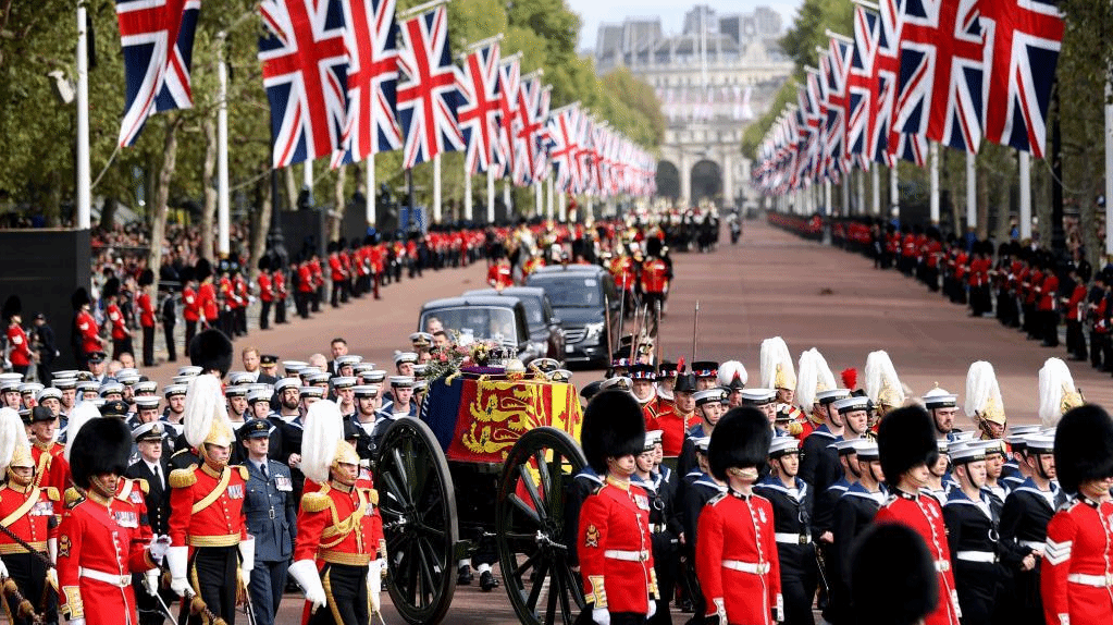 英国为已故女王伊丽莎白二世举行国葬