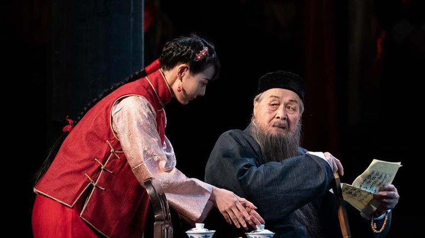 93岁表演艺术家蓝天野出演北京人艺话剧《家》