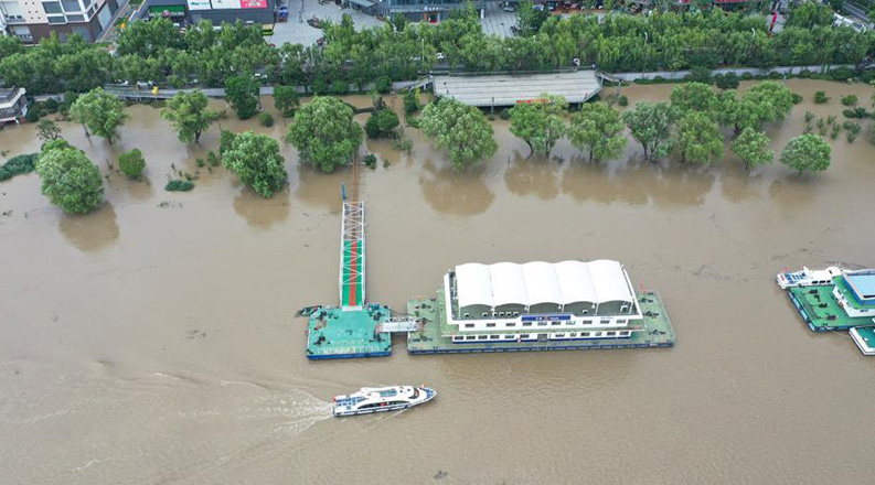 长江南京段持续高水位