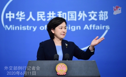 外交部：中国依法保护公民宗教信仰自由