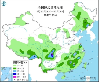 四川有强降水 华北东北等地多阵雨或雷阵雨