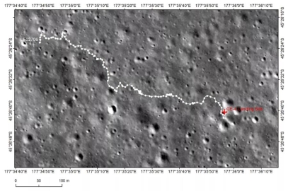 嫦娥四号完成第28月昼工作 巡视区石块来自哪