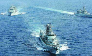 中国海军第35批护航编队凯旋 170天不靠港休整