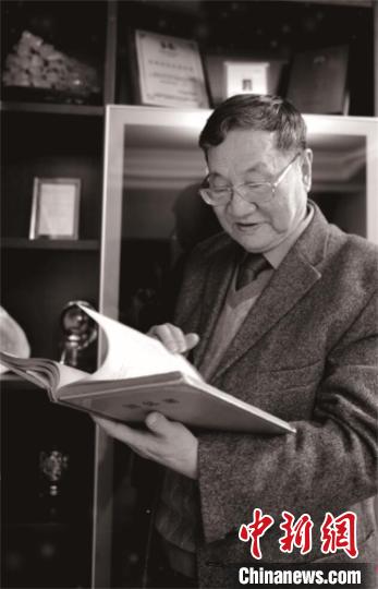 许厚泽院士(资料图) 中科院精密测量科学与技术创新研究院供图 许厚泽院士(资料图) 中科院精密测量科学与技术创新研究院供图
