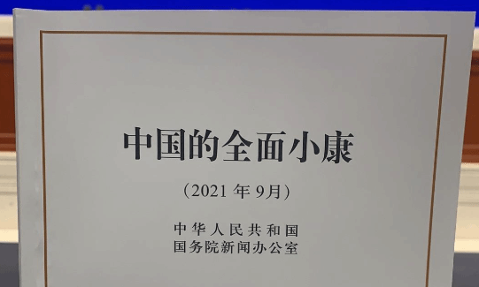 国务院新闻办发表《中国的全面小康》白皮书