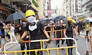 香港上环暴动案21名被告罪成 被判监禁30至42个月