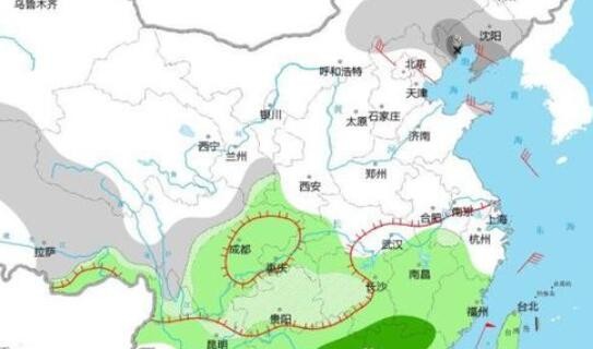 京津冀等地有降雪 南方将出现新一轮大范围雨雪天气