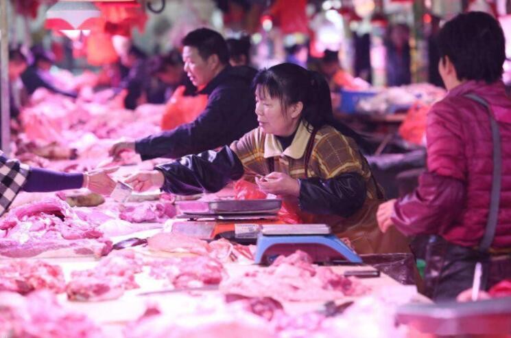 全国农产品批发市场猪肉平均价格比节前上升1.4%