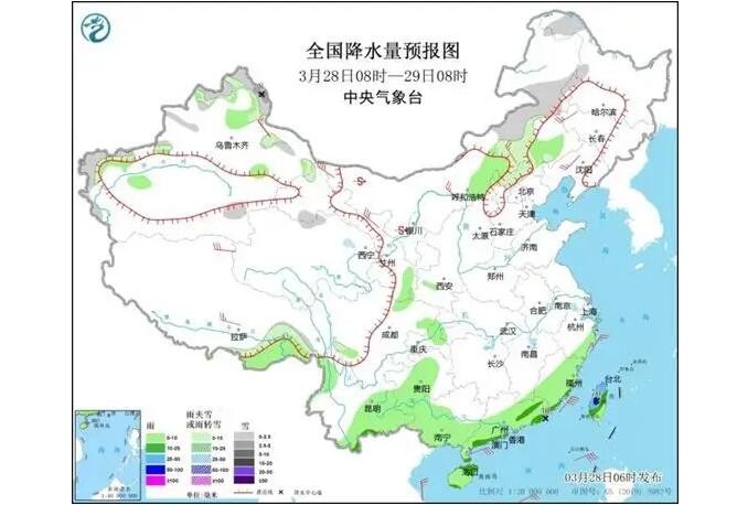 冷空气将影响中东部 南方明起再迎大范围降水