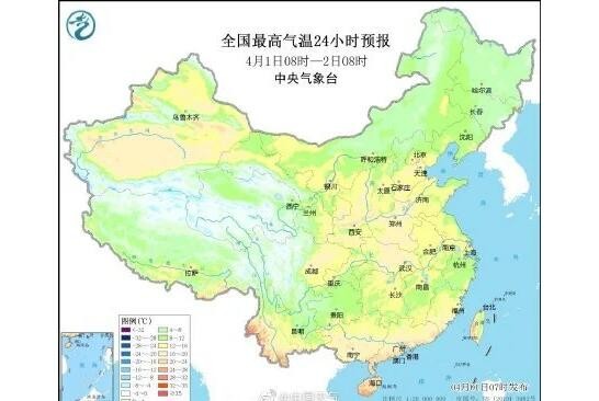 清明假期全国大面积放晴 北方多地气温将创新高