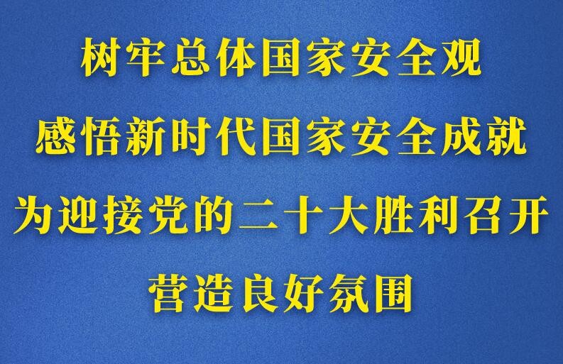 全民国家安全教育日 国家安全成绩单亮眼