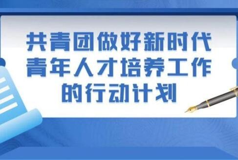 共青团中央实施青年人才培养六项行动