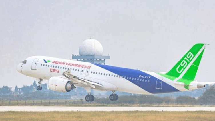 中国C919大型客机六架试飞机完成全部试飞任务