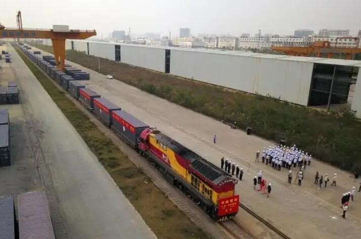 中欧班列与西部陆海新通道首次在京津冀“交汇”
