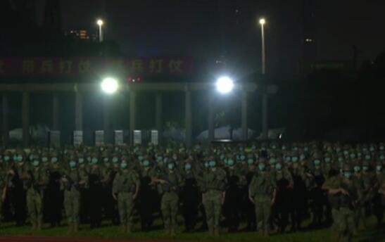 中国人民解放军驻香港部队组织第二十五次轮换