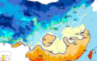 寒潮天气将自西向东影响我国大部 局地降温达20℃以上