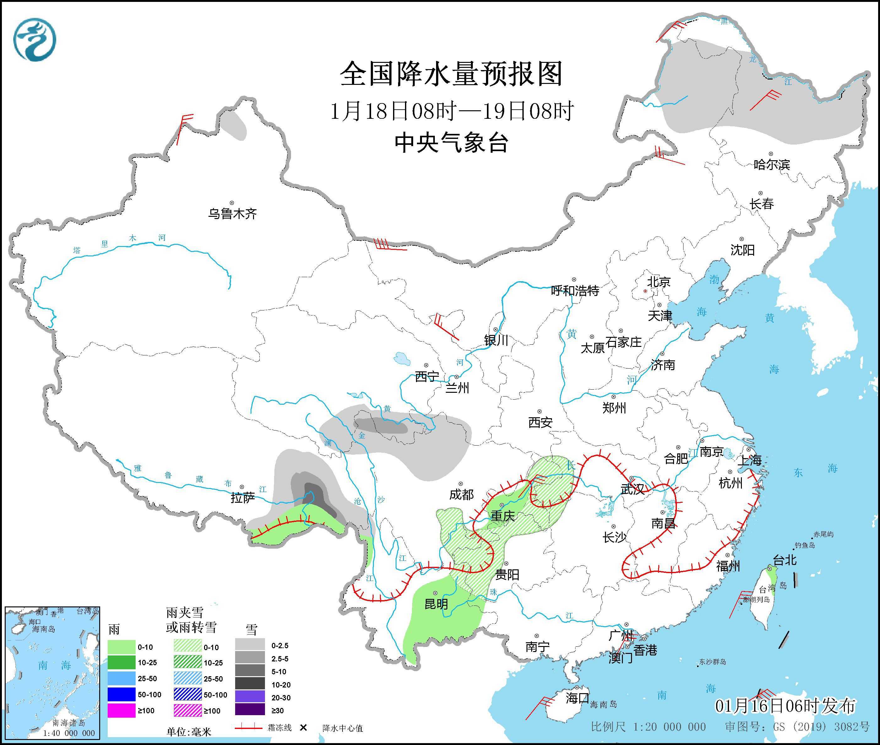 全国大部天气晴好 甘肃内蒙古等地部分地区有沙尘天气