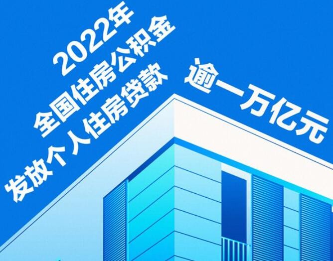 2022年全国住房公积金发放个人住房贷款逾一万亿元