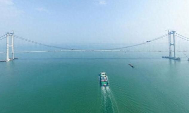 粤港澳大湾区超级工程深中通道主线贯通