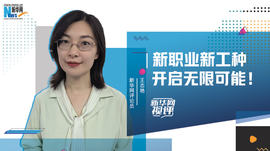 新华网视评   新职业新工种，开启无限可能！
