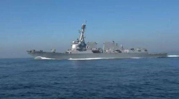 美军驱逐舰擅闯中国西沙领海 南部战区回应