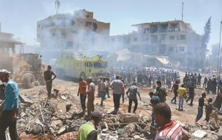 叙利亚一菜市场发生汽车爆炸袭击 多人死伤