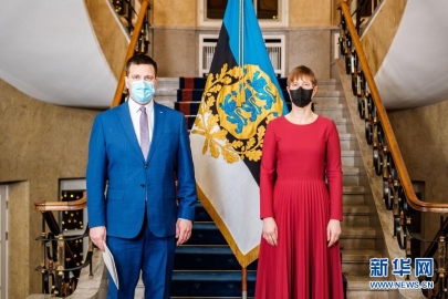 爱沙尼亚总理拉塔斯向总统卡柳莱德递交辞呈