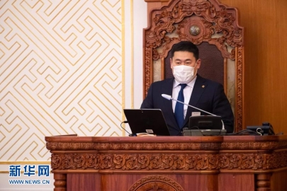 蒙古国举行全体会议 任命奥云额尔登为新总理