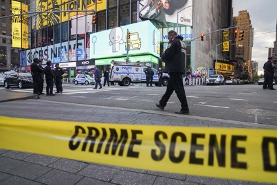 美国纽约时报广场发生枪击事件 案件正在调查