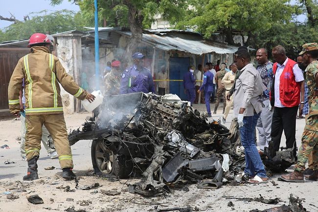 索马里首都发生自杀式汽车炸弹袭击致7人死亡