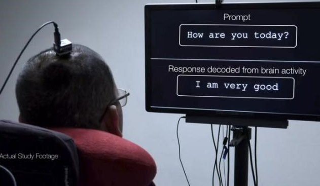 全球首创！美研究人员将瘫痪男子脑电波转化成文字