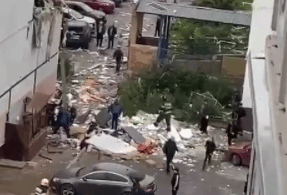 俄一住宅楼天然气发生爆炸 造成2人受伤