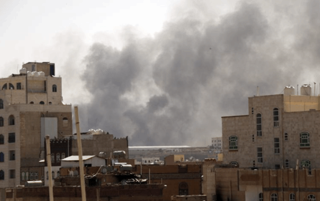 以沙特为首的多国联军空袭打死186名胡塞武装人员