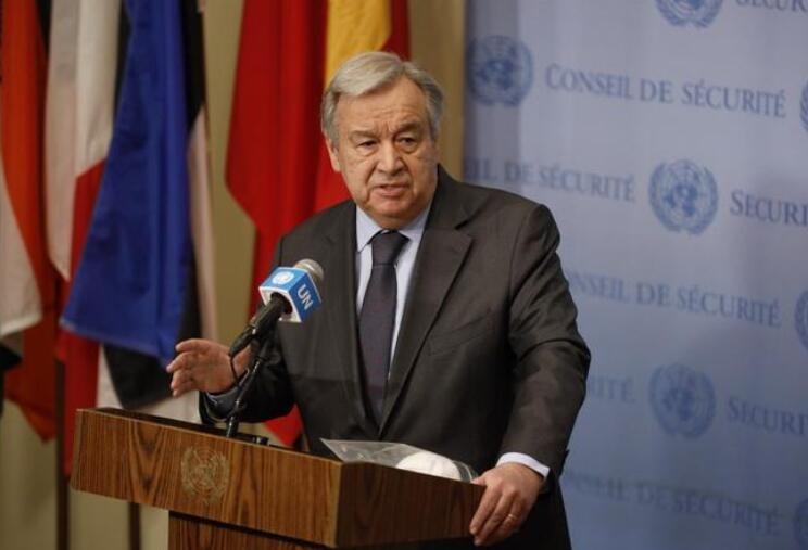 联合国秘书长呼吁通过外交手段化解俄乌紧张局势