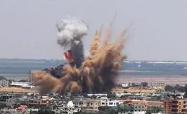 以军空袭加沙地带哈马斯军事目标