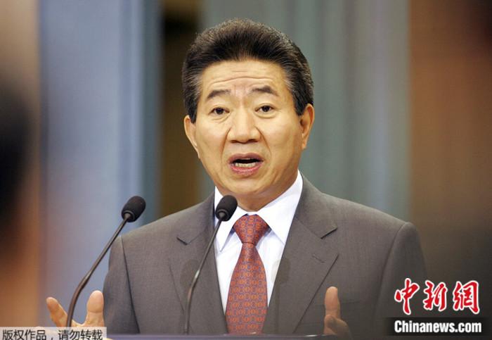 资料图:韩国已故前总统卢武铉。 点击进入下一页