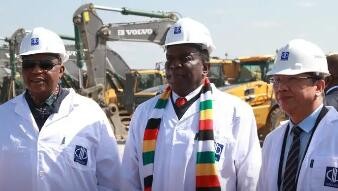 津巴布韦总统为中资锂矿升级改造项目揭幕