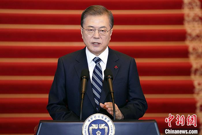 资料图:韩国前总统文在寅 资料图:韩国前总统文在寅