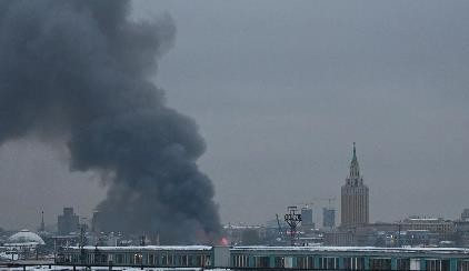 俄莫斯科共青团广场发生火灾 遇难人数增至6人