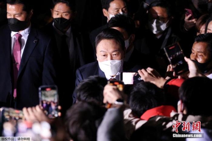资料图:韩国总统尹锡悦。 资料图:韩国总统尹锡悦。